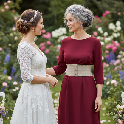 Domed Elastic Wide Belts