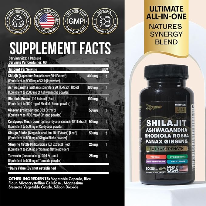 Shilajit Extra Strength Capsules