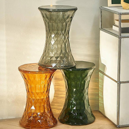 Crystal Acrylic Transparent Vanity Stool