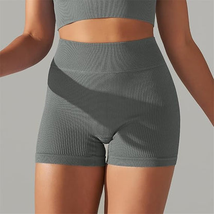 Honey Vegas Seamless High Waist Rib Shortie Boxer Briefs