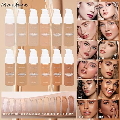 Maxfine Liquid Foundations