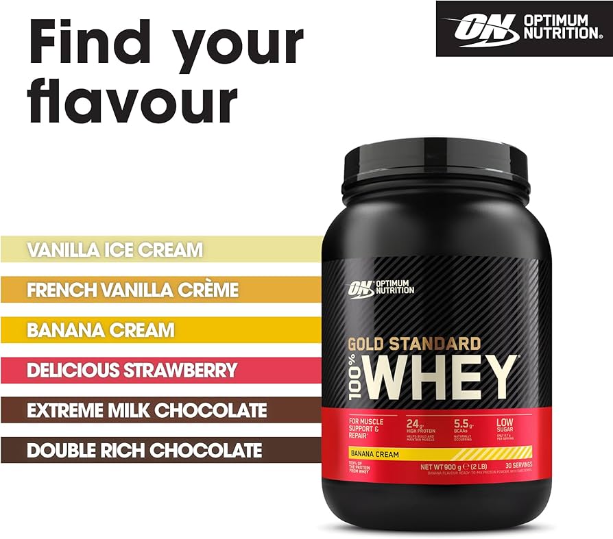 Optimum Nutrition Gold Standard 100% Whey Protein Powder