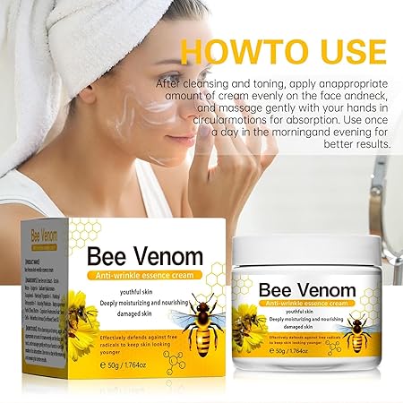 HOUKEA Bee Venom Anti-Wrinkle Essence Cream