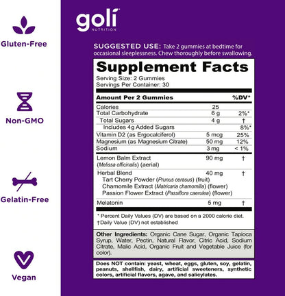 GOLI Nutrition Gummies