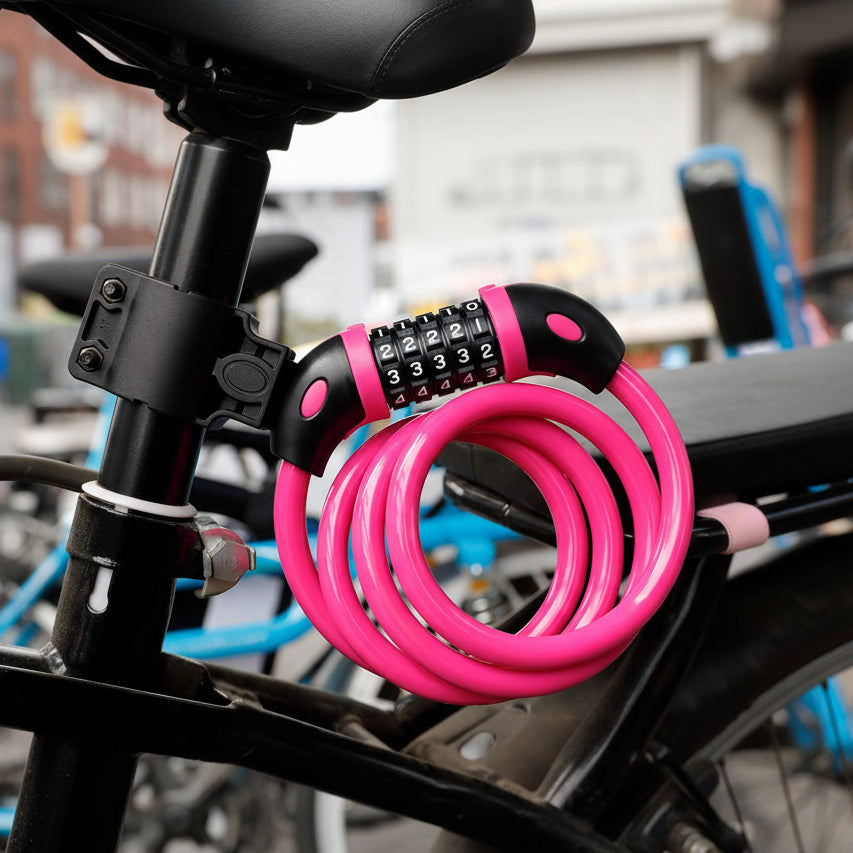 COOLBABY 5 Digit Combination Bicycle Locks