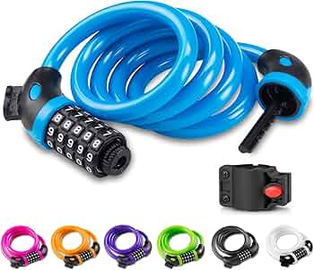 COOLBABY 5 Digit Combination Bicycle Locks