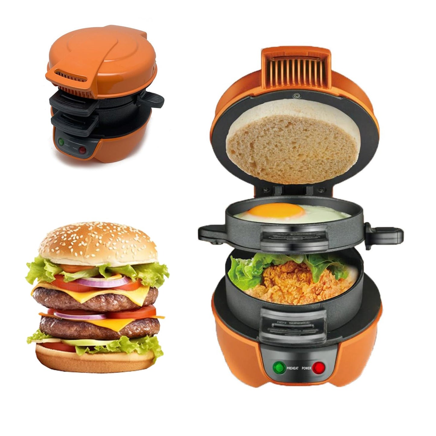 BrunchPro Burger Maker