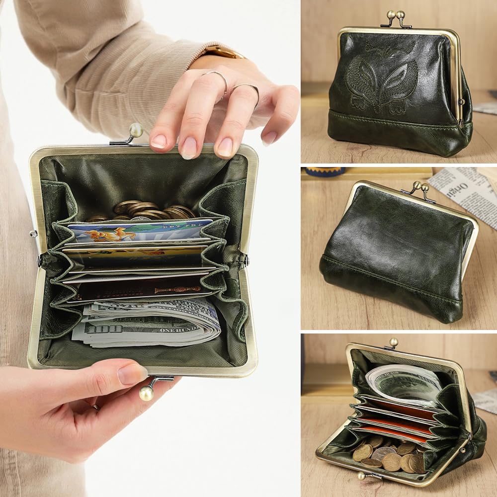 Foxy Genuine Leather Vintage Wallets