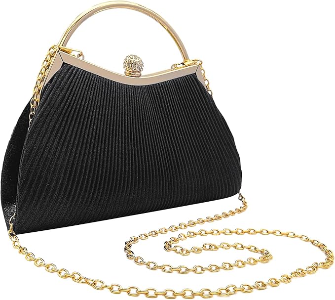 Kiss Lock Clutch Evening Bags