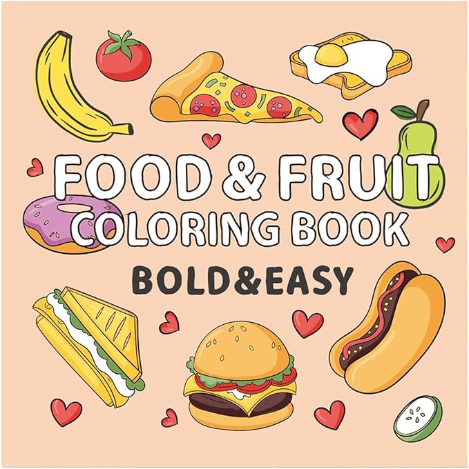 Children's Coloring Books - Bold & Easy