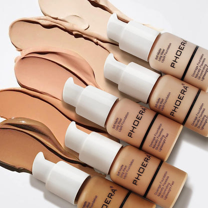 PHOERA Full Coverage Matte Liquid Foundation