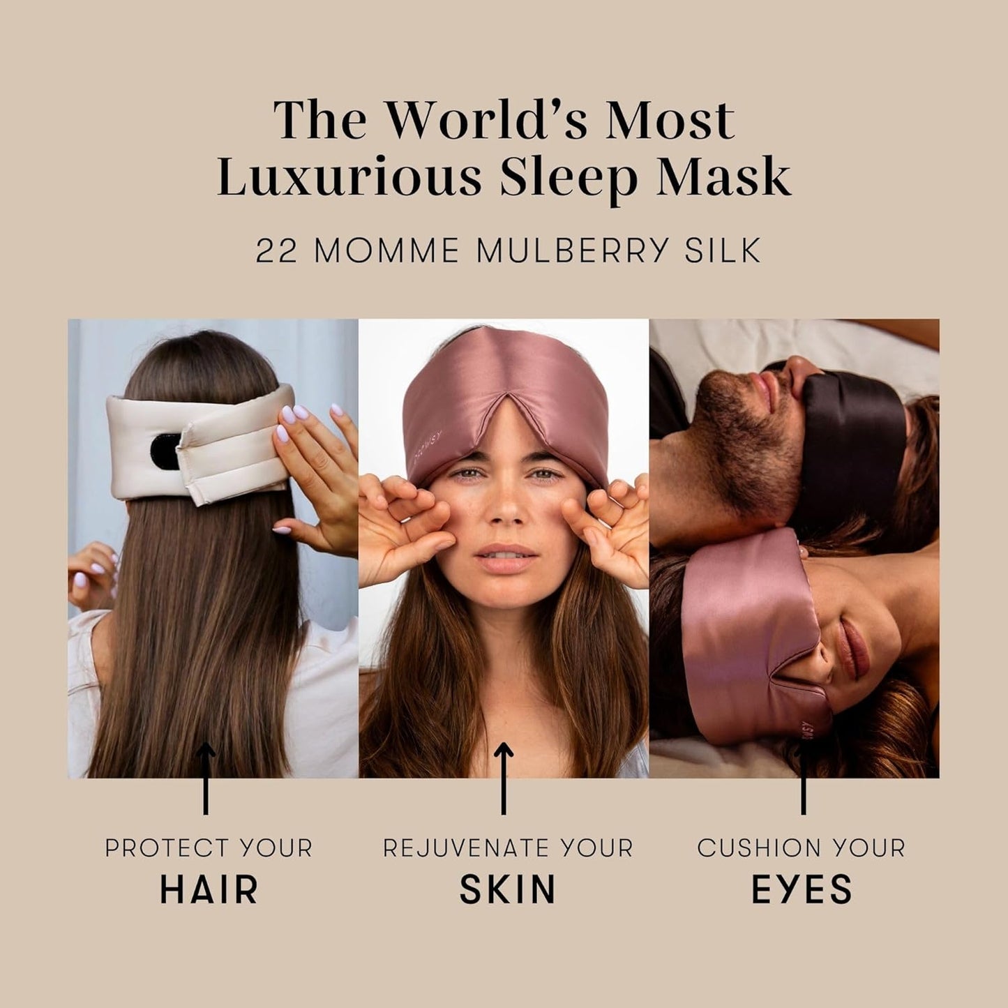 Mulberry Silk Eye Masks