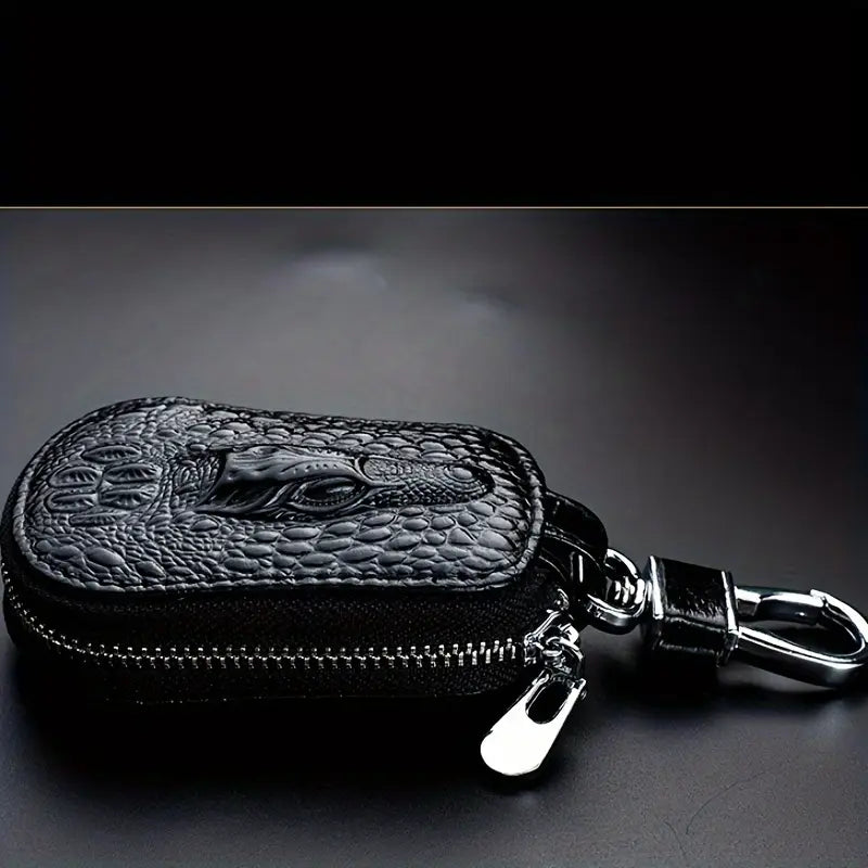 Vinci Genuine  Cowhide Leather Car Key Case