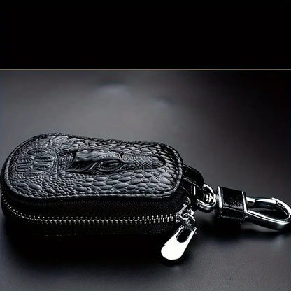 Vinci Genuine  Cowhide Leather Car Key Case