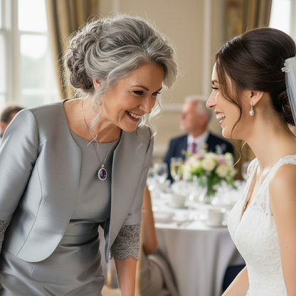 BRIOUS Exquisite Oval Synthetic Crystal Pendants