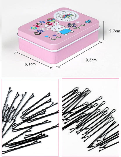 Bobby Pins and Hairpin Storage Tin