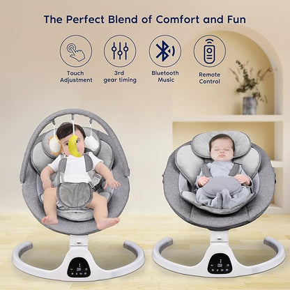 Babbee Electric Baby Rocker & Cradle