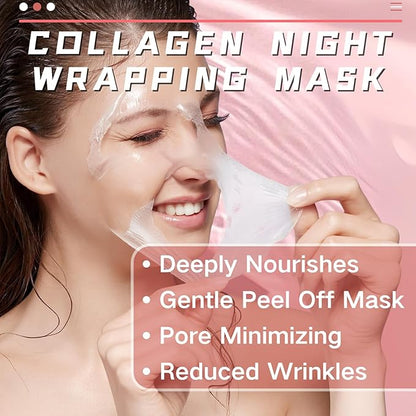 Lakerain Night Collagen Wrapping Mask