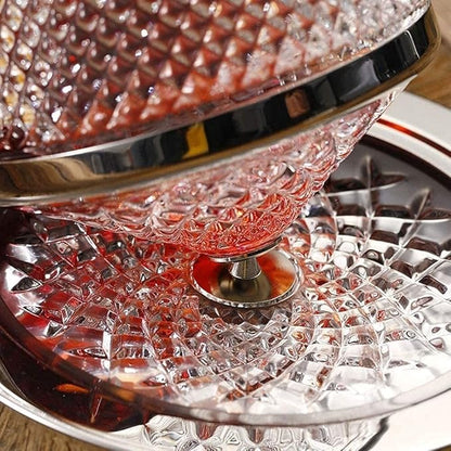 Luxury Rotating Crystal Decanter