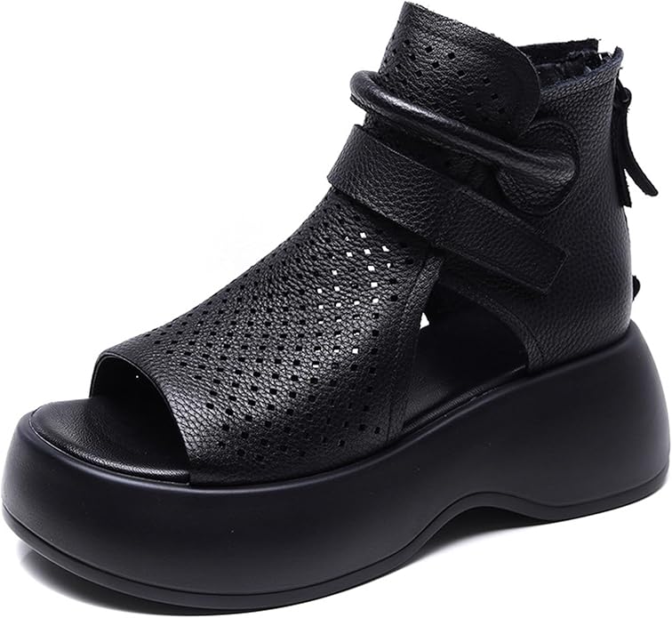 Roman High-Top Platform Sandals