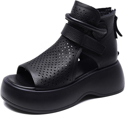 Roman High-Top Platform Sandals