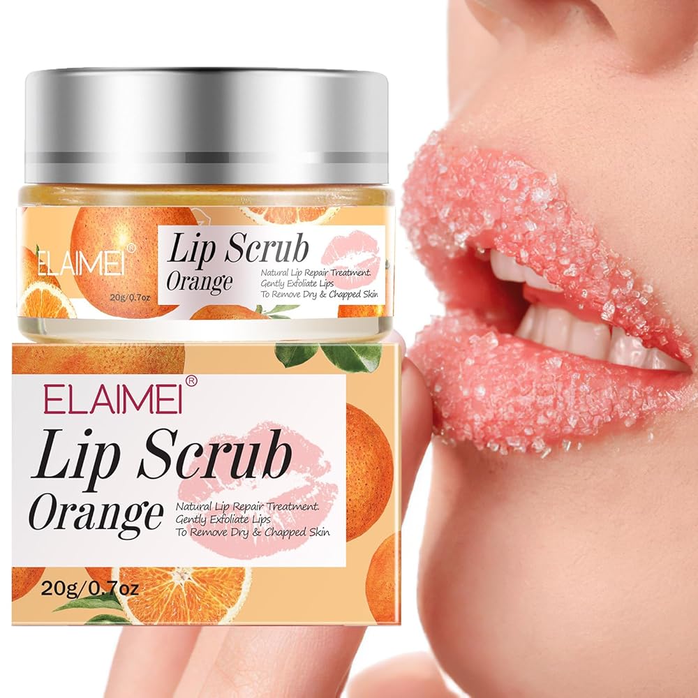 Elaimei Lip Scrub for Exfoliation and Anti-Cracking