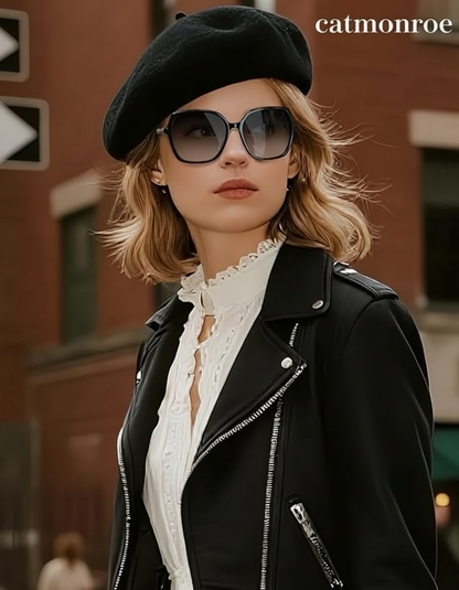 CATMONROE Cat-Eye Gradient Fashion Sunglasses