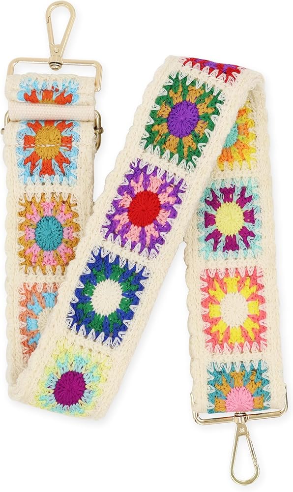 Retro Adjustable Woven Bag Straps