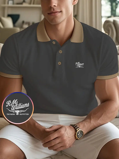 R. M. Williams Short Sleeve Polo Shirts