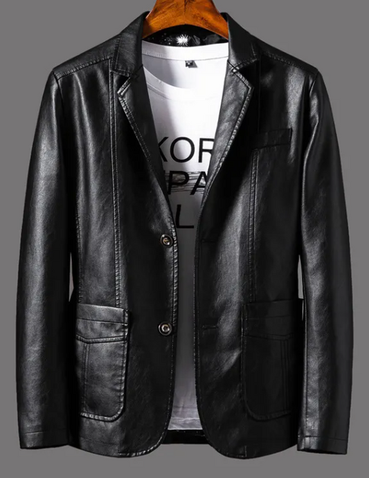 Heritage Blazer Leather Jacket