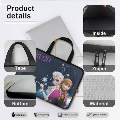 School Book Bags or Laptop Sleeves (Handles) - Frozen