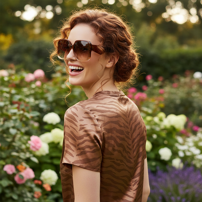 Unique Double-Frame Designer Sunglasses