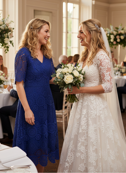 ZANZEA Plus Size Lace Maxi Dresses