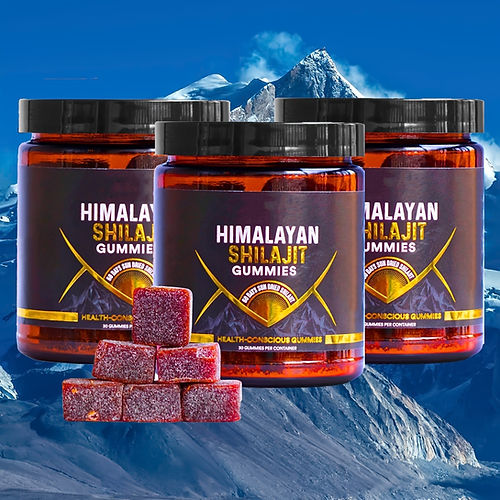 Shilajit Gummies – Natural Energy & Wellness Boost