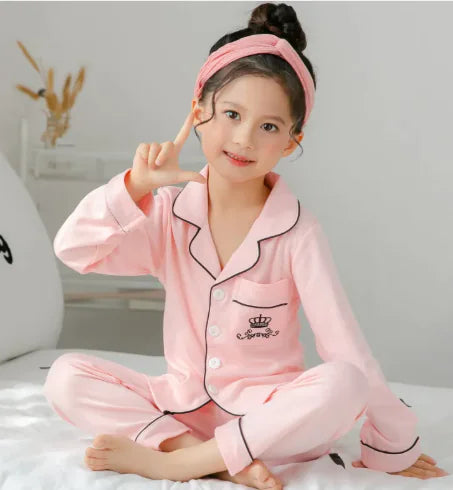 Girls Soft Cotton Pajamas