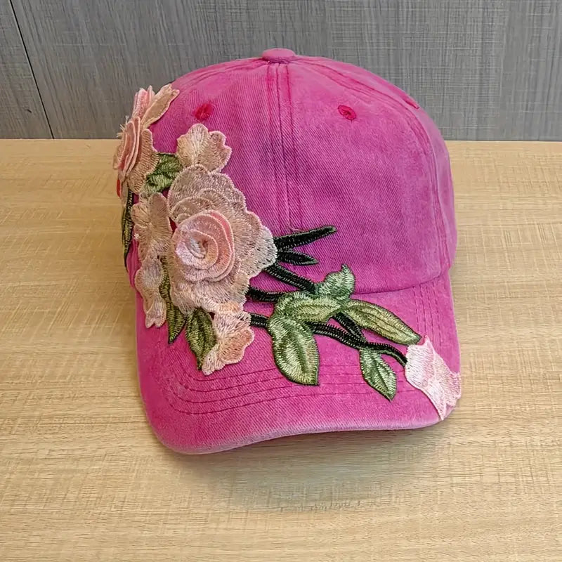 Bloomz Floral Baseball Caps