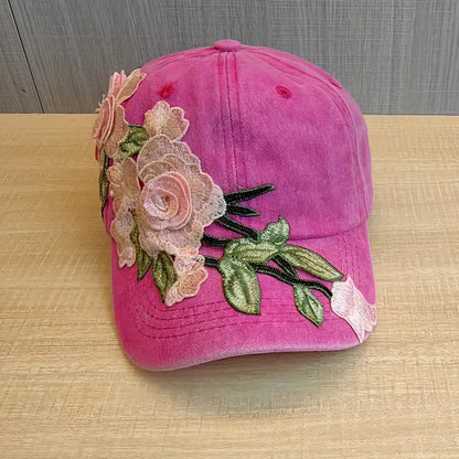 Bloomz Floral Baseball Caps
