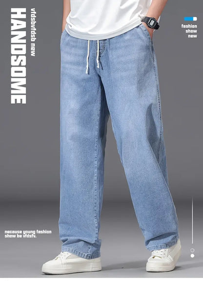 HANDSOM Plus Size Palazzos Stretch Jeans