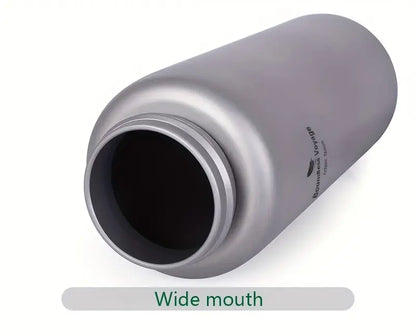 Boundless Voyage Pure Titanium Water Bottle Flask