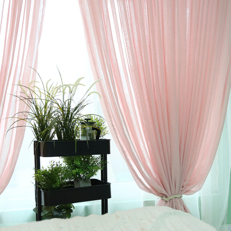 Classic Sheer Polyester Gauze Curtains