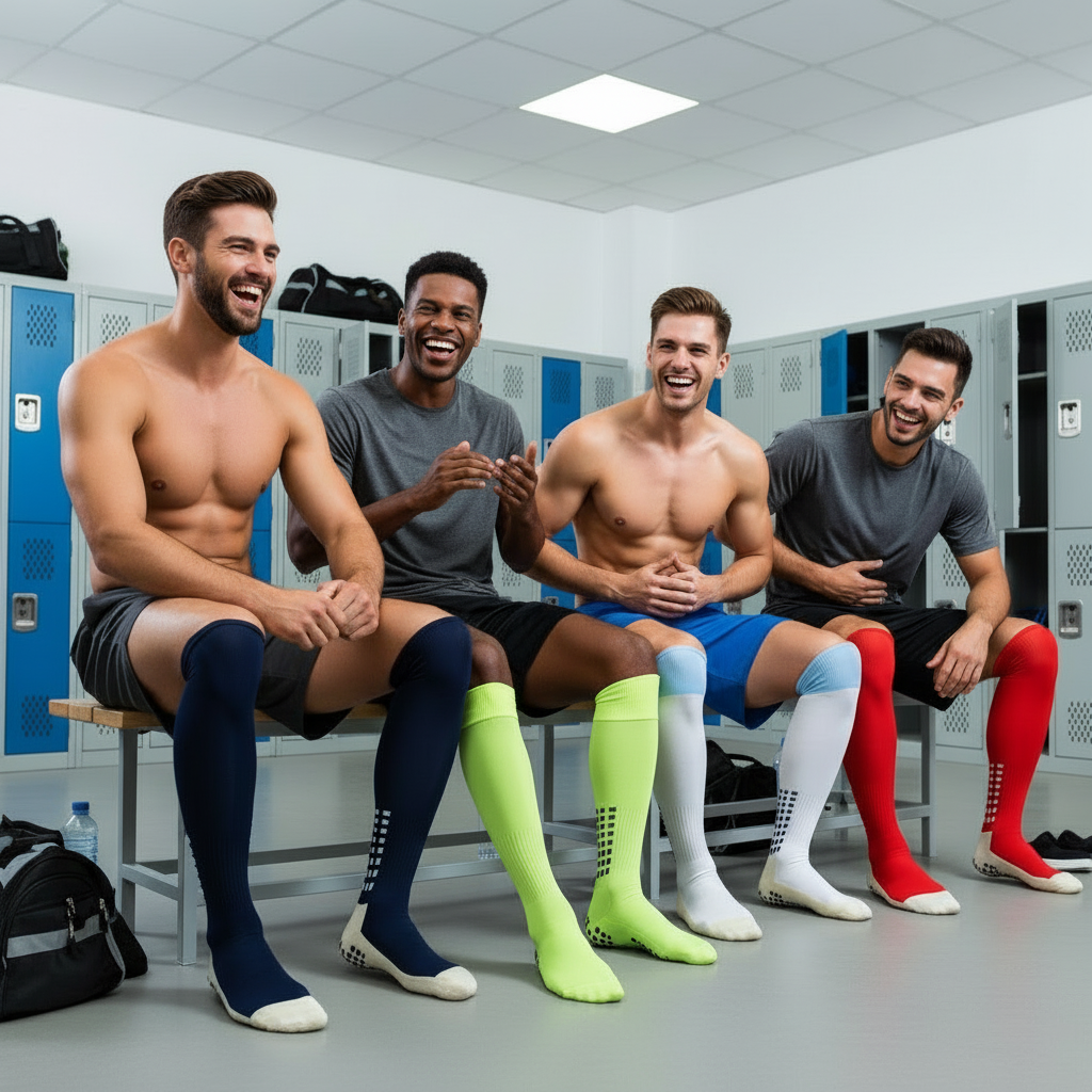 Grip Star Long Anti Slip Football Socks