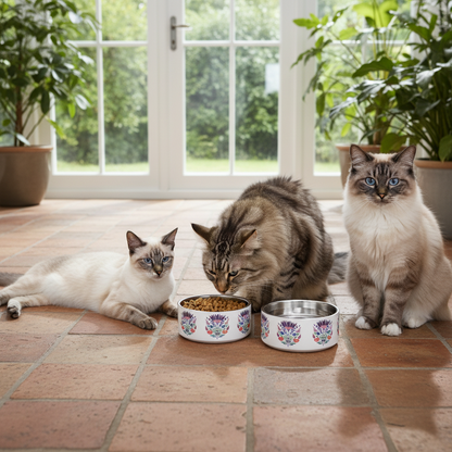 Double Wall Stainless Steel Pet Bowl