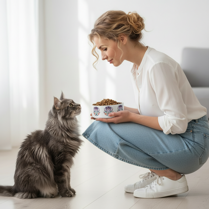 Double Wall Stainless Steel Pet Bowl
