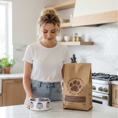 Double Wall Stainless Steel Pet Bowl