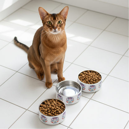 Double Wall Stainless Steel Pet Bowl