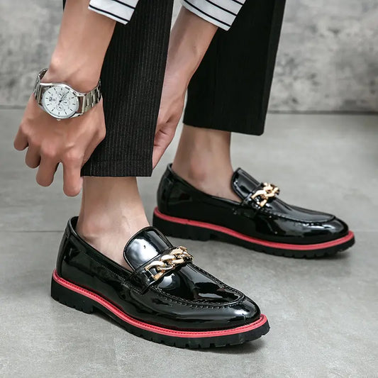 Italian Vegan Leather Designer Loafers