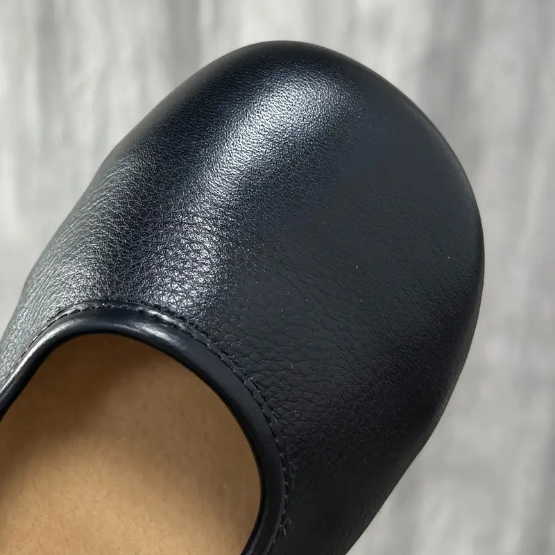 Mary Jane Classic Leather Flats
