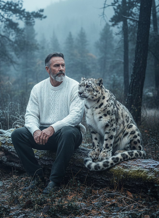 Cozy Geometric Plus Size Acrylic Aran Crew Neck Sweater