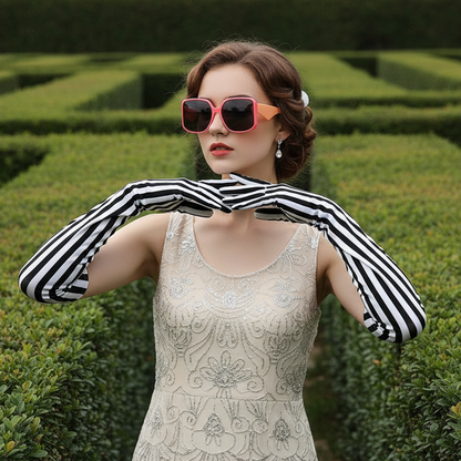 Unique Double-Frame Designer Sunglasses