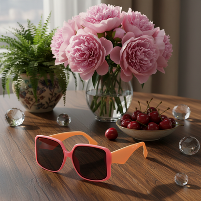 Unique Double-Frame Designer Sunglasses